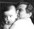 With his grandson 1979