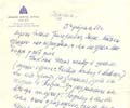Letter A. Borovsky. February 13, 1962