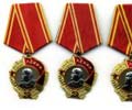 Lenin Medal. 1961, 1966, 1976