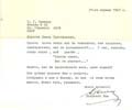 Letter S. Hurok. April 27, 1967
