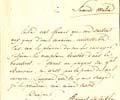 Letter R. de Lisle to I. Pleyel. Date unknown