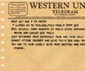 Telegram E. Ormandy. March 8, 1962