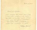 Letter J. Zrczawy. November 27, 1958