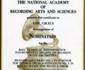 Nomination for the best classical performance. 1973